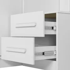 Dormitorio Modulado Casal 6 Portas Fl0270 Branco Moval Foto mini 4