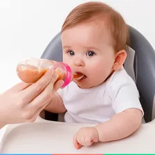 Dosador De Silicone Para Papinha Bebê 6m+ Buba Cor Rosa-claro Foto mini 4