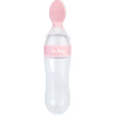 Dosador De Silicone Para Papinha Bebê 6m+ Buba Cor Rosa-claro Foto  mini 1