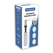 Dosador Dispenser Sabão Liquido Tramontina Inox Foto mini 3