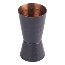 Dosador Duplo Inox Bronze E Preto 25ml E 50ml Mimostyle Foto mini 1