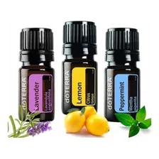 Doterra Kit Apresentação 3 Óleos Peppermint Lavanda E Lemon 5ml Foto mini  2