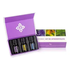 Doterra Kit Apresentação 3 Óleos Peppermint Lavanda E Lemon 5ml Foto  mini 1
