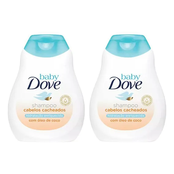 Dove Shampoo dove baby 200ml cabelos cacheados - kit com 2un Foto 1