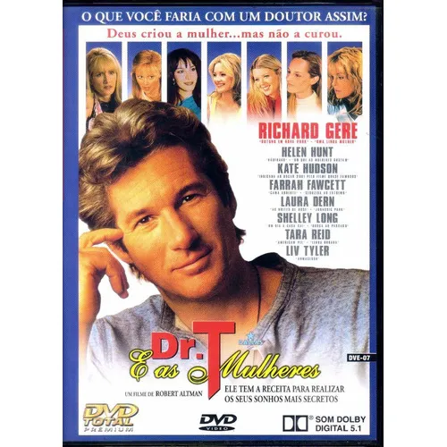 Dr T E As Mulheres - Comedia Drama Dvd Original Novo Dvd De Filme Comedia Drama Romance Foto 1