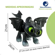 Dragão Eclipse Baby Dragoes Como Treinar o Seu Dragão Pupee Foto mini  3
