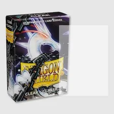 Dragon Shield Sleeves Mini Clear Classic Transparente Yugioh Foto mini 2