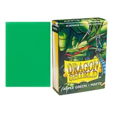 Dragon Shield Small Matte Apple Green Yu Gi Oh Japonês Foto mini  2