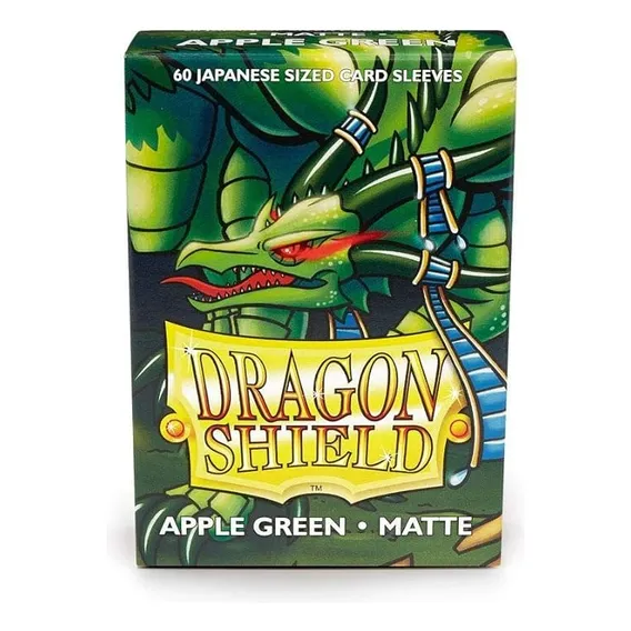 Dragon Shield Small Matte Apple Green Yu Gi Oh Japonês Foto 1