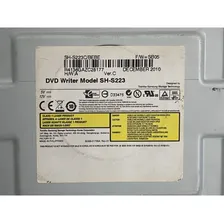 Drive Leitor E Gravador Cd Dvd Rw Sh-s223 Sata Preto Interno Foto mini  2