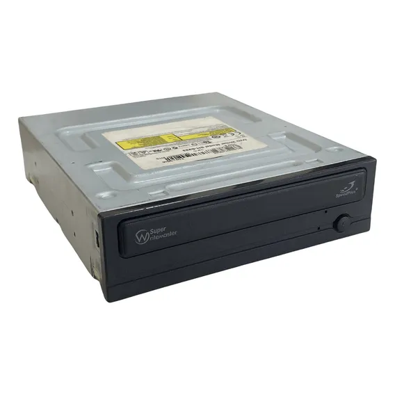 Drive Leitor E Gravador Cd Dvd Rw Sh-s223 Sata Preto Interno Foto 1