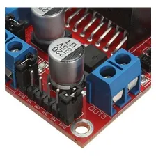Driver Motor Ponte H Dupla L298n Arduino Pic Automação Foto mini 3
