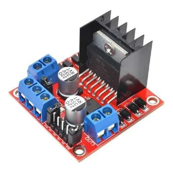 Driver Motor Ponte H Dupla L298n Arduino Pic Automação Foto 1