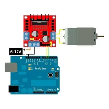 Driver Motor Ponte H Dupla L298n Arduino Pic Automação Foto mini 4