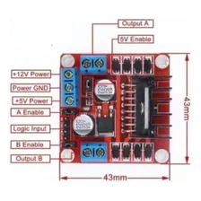 Driver Motor Ponte H Dupla Modulo L298n Arduino Raspberry Foto mini  3