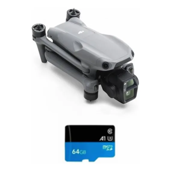 Drone DJI Drone DJI Drone DJI DJI Air 3S RC-N3+ T 64GB Drone DJI Air 3S RC-N3 com câmera cinza Foto 1