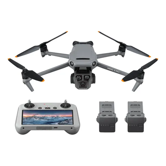 Drone DJI Drone DJI Mavic 3 Pro Fly More Combo (DJI RC-Basic) Fly More Combo com câmera dupla 5,1 K cinza escuro 3 baterias Foto 1