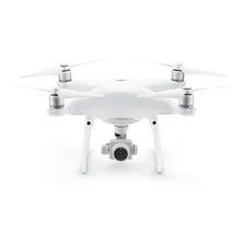 Drone DJI Phantom 4 Pro com câmera C4K branco 1 bateria Foto mini 1