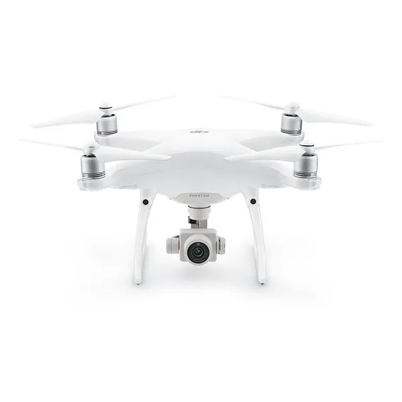 Drone DJI Phantom 4 Pro com câmera C4K branco 1 bateria Foto 1