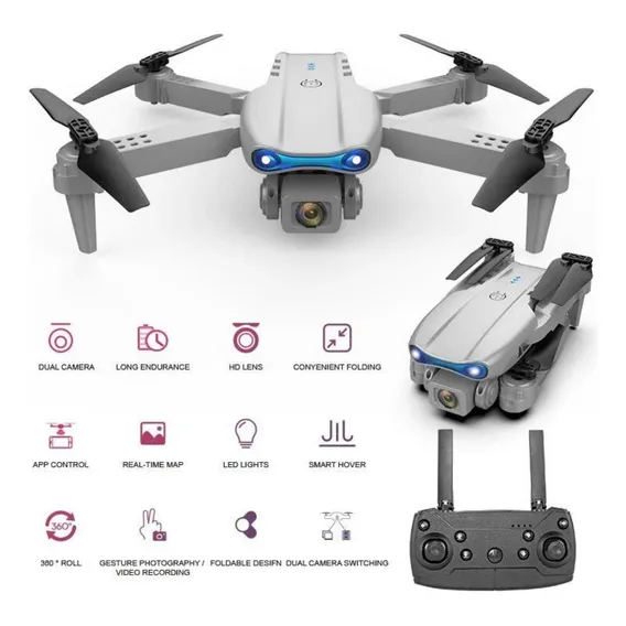Drone Profissional E99 Pro- Dual Câmera Foto 1