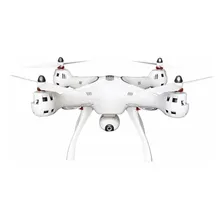 Drone Syma X8Pro com câmera HD branco 2.4GHz 1 bateria Foto mini 1