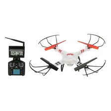 Drone WLtoys V686G com câmera HD white 1 bateria Foto mini 2