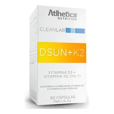 Dsun + K2 Vitamina D3 E K2 Cleanlab - Atlhetica Nutrition Foto mini 2