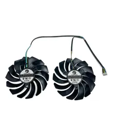 Dual Fan Cooler Placa De Video Msi R9 380, R9 390, R9 390x Led Não Possui Foto mini 2