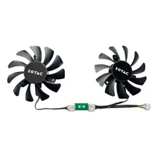 Dual Fan Cooler Placa VÃdeo Zotac Geforce Gtx 970 - Led Não Possui Foto mini 1