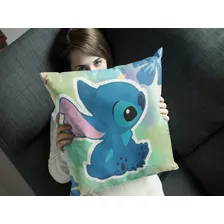 Duas Almofadas 30cm Lilo Stitch E Angel Rosa E Azul Cor Rosa-claro Foto mini 4