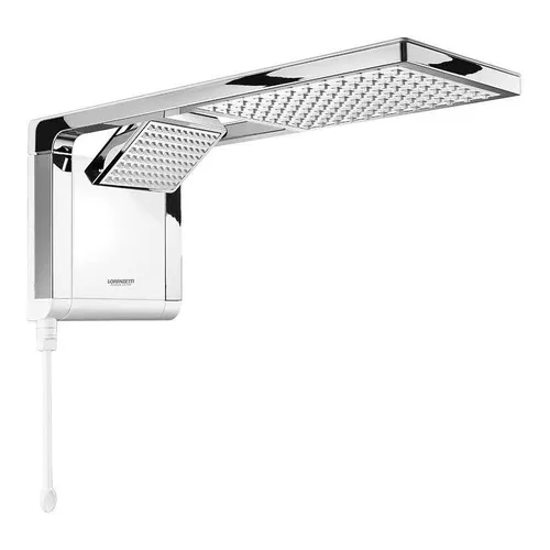 Ducha Acqua Duo Ultra Branca / Cromada 5500w 127v Lorenzetti Foto 1