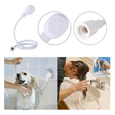 Ducha Chuveiro Adaptador Multiuso Mangueira 3/4 Para Pia Acabamento Fosco Cor Branca Foto mini 1