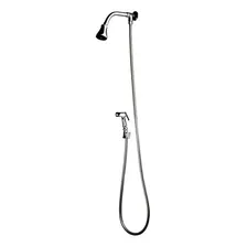 Ducha Chuveiro Articulado Desviador Flexível Gatilho Metal Acabamento Cromado Cor Cromado Foto mini 1