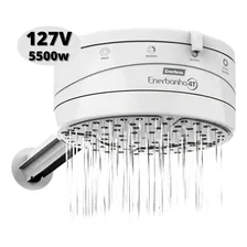 Ducha Chuveiro Enerbanho 4 Temperaturas 127v 5500w Branco Foto mini 4