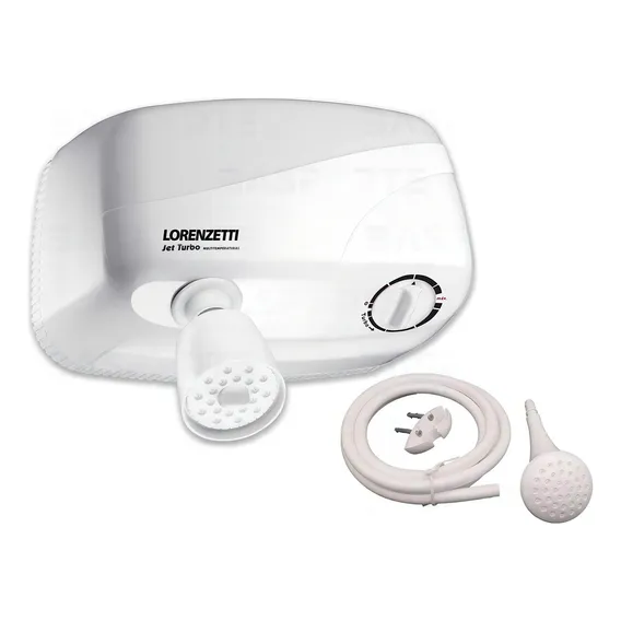 Ducha Chuveiro Lorenzetti Jet Turbo Pressurizador 220v 7800w Cor Branco Potência 7800 W Foto 1