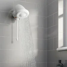 Ducha Chuveiro Multitemperatura Spot 8t 220v 6800w Hydra Acabamento Brilhante Cor Branco Foto mini 4