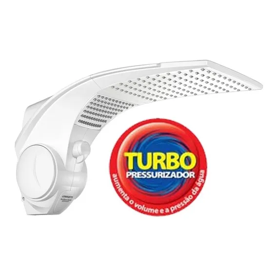 Ducha Duo Shower Multitemperatura Quadra Turbo 127v Lorenz Foto 1
