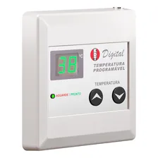 Ducha elétrica inteligente digital KDT 8800w 220v com desviador chuveirinho mangueira silenciosa chuveiro branca Foto mini  3