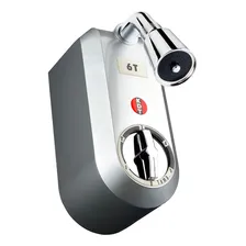 Ducha Elétrica KDT 6T 8800W 220V 6 Temperaturas Silenciosa Chuveiro Prata Foto mini 3