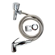 Ducha Higienica Abs Cromado + Suporte 1/4 De Volta Dhc7100 Foto mini 1