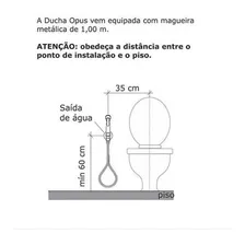 Ducha Higiênica Athena Slim 1850 35 Preto Matte Meber Foto mini  3