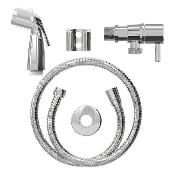 Ducha Higiênica Censi Luxo Com Registro Cromada Foto 1
