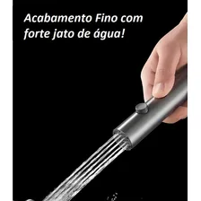 Ducha Higienica Com Registro E Derivação Cor Cromado Ducha Higiênica Metal Kit Ducha Higiênica Registro Duplo 1/2 Chuveirinho Registro C/saída Dupla Ducha Higiênica Bidê Com Duas Saídas Dupla Luxuosa Foto mini  2