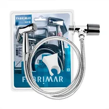 Ducha Higiênica Cromada Metal Acqua Jet Petra 1,20m Fabrimar Foto  mini 1