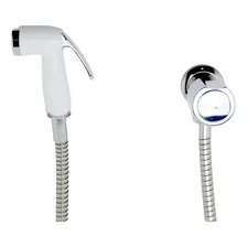 Ducha Higiênica Metal 1/4 Volta Gatilho Abs Branco C-40 Foto  mini 1