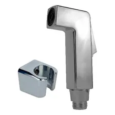 Ducha Higiênica Quadrada Luxo Metal Cromada Completa ¼ Volta Foto mini  3