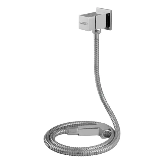 Ducha Higienica Quadrada Premium Registro Metal Luxo Cromado Foto 1