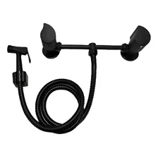 Ducha Higiênica Com Misturador Externo 1/4 De Volta Black Foto mini 1