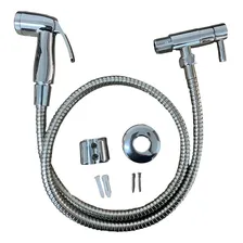 Ducha Higiênica Luxo Metal Cromado Acionamento 1/4 De Volta Foto mini 1