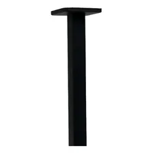 Ducha Inox 304 Slim 25x25 Preto Com Braço Suporte Teto 40 Cm Acabamento Fosco Foto mini 3